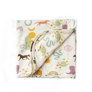 Luxury Bamboo Kids Blanket (Wild And Free)