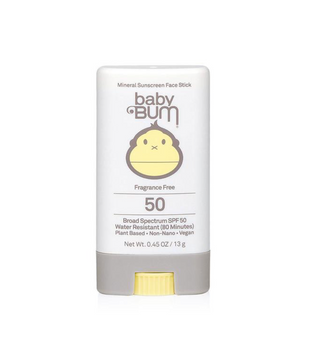 Baby Bum Mineral SPF 50 Sunscreen Face Stick-Fragrance Free