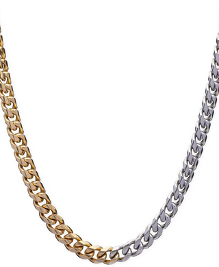 Ashley Two Tone Chain Necklace