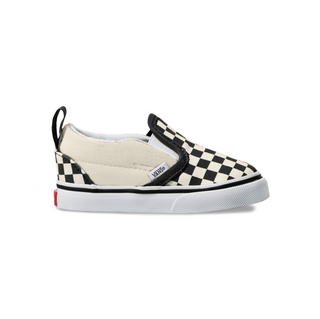 Toddler Checkerboard Slip On (Black/White)