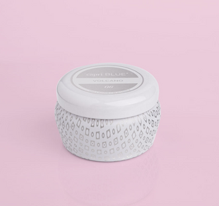 Capri Blue Mini Tin Volcano (White)