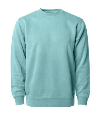 *Custom Hand Stitched Pullover (Washed Mint)
