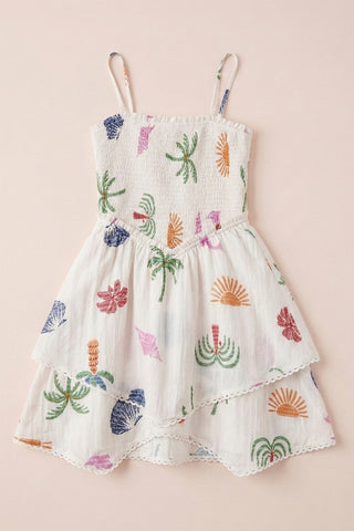 Printed Icon Mini Dress (Multi)