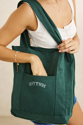 COLLEGIATE TOTE BAG (FOREST)