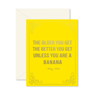 Birthday Banana Greeting Card