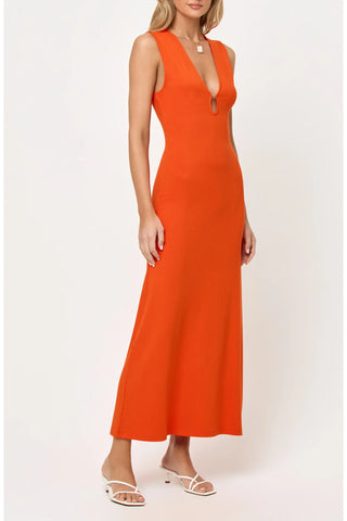 Yuki Maxi Dress (Poppy)