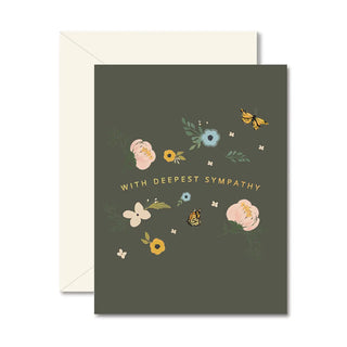 With Deepest Sympathy Greeting Card