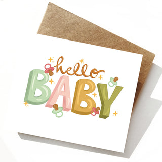 Hello Baby Card