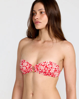 GIRL CRUSH BANDEAU (FLAME RED)
