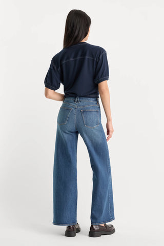 good waist palazzo ankle jeans (Sierra)