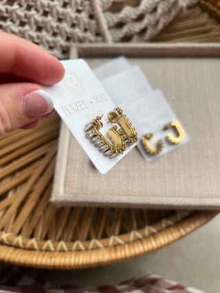 Sparkle On Earrings* NON TARNISH