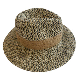 Local Beach Bonita Sun Hat (Brown/Black Stripe)