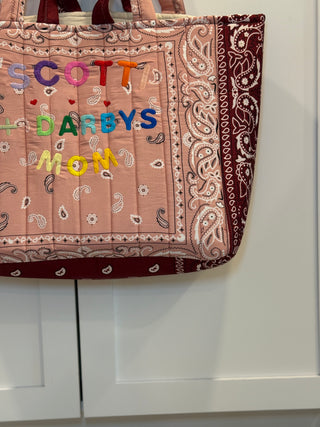 Bandana Tote (Custom) TAT 2-4 weeks
