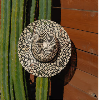 Local Beach Vida Sun Hat (Black/Natural)