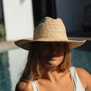 Local Beach Dune Cowboy Sun Hat (Beige)