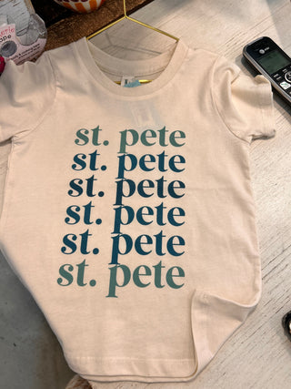 Moonbeam St Pete Green Toddler Tee