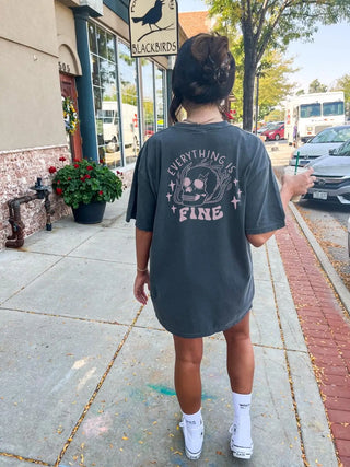 Everything is Fine Tee (Grey)