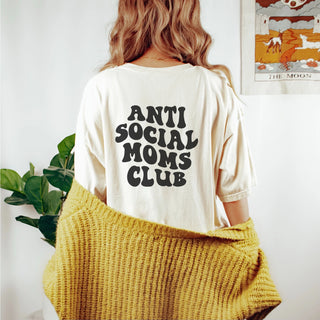 Antisocial Moms Club Tee (Natural)