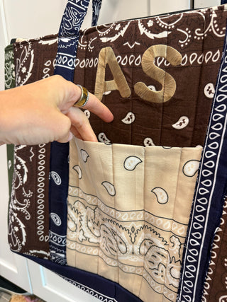 Bandana Tote (Custom) TAT 4-6 weeks