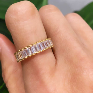 Baguette Queen Ring