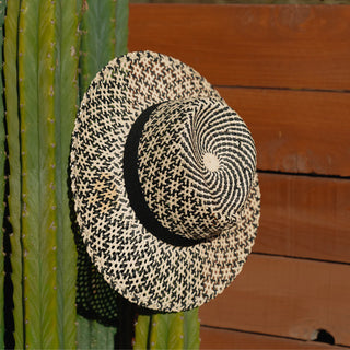 Local Beach Vida Sun Hat (Black/Natural)