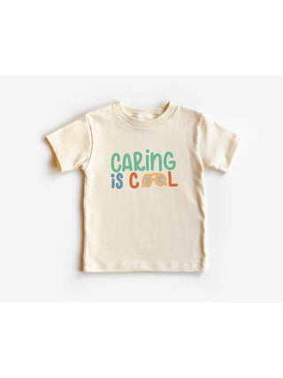 Caring Is Cool T-Shirt (Natural)