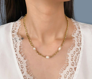 Pearl Chain Necklace