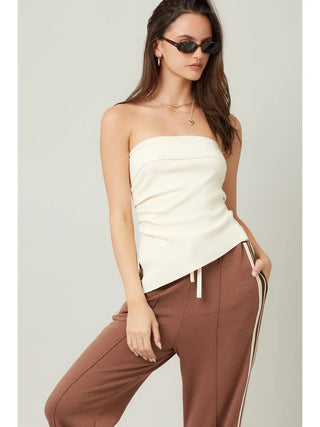 Brooke Tube Top (Cream)