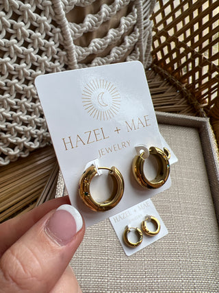 Lyra Hoops* NON TARNISH