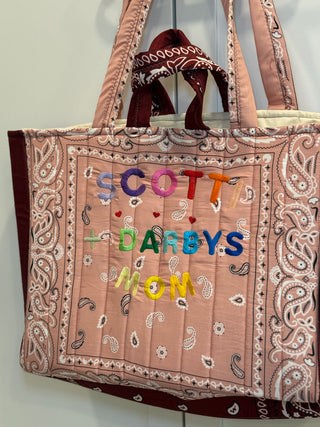 Bandana Tote (Custom) TAT 2-4 weeks