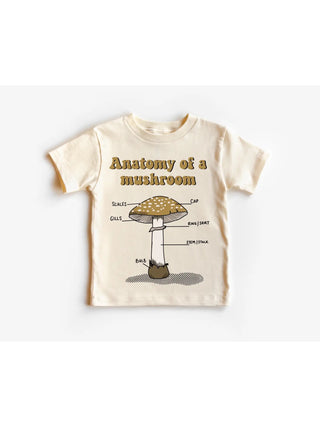 Anatomy of A Mushroom T-Shirt (Natural)