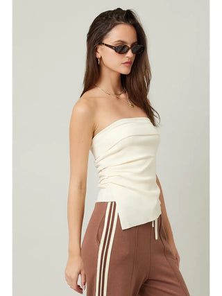 Brooke Tube Top (Cream)