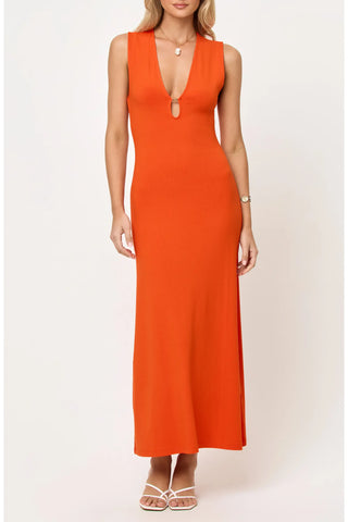 Yuki Maxi Dress (Poppy)