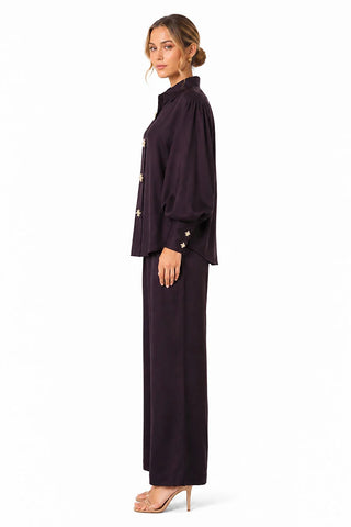 Nautical Treasure Flared Pants