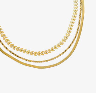 Triple Layer Chain Necklace