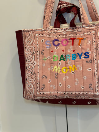 Bandana Tote (Custom) TAT 2-4 weeks