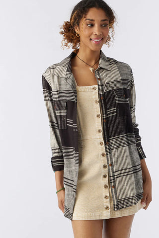 Brooks Flannel Oversized Top (CHA)