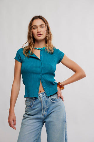 Most Wanted Cardi (Bayside/Turquoise)