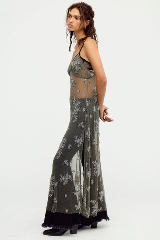 TALK TO ME EMBELLISHED SLIP (SMOKED KALAMATA) ONLINE EXCLUSIVE