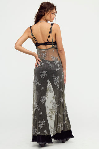 TALK TO ME EMBELLISHED SLIP (SMOKED KALAMATA) ONLINE EXCLUSIVE