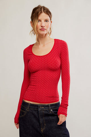 Love Letter Long Sleeve (Salsa)