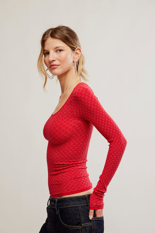 Love Letter Long Sleeve (Salsa)