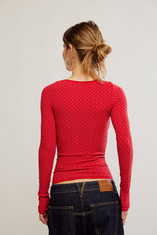 Love Letter Long Sleeve (Salsa)