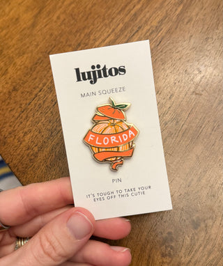 Florida Orange Pin