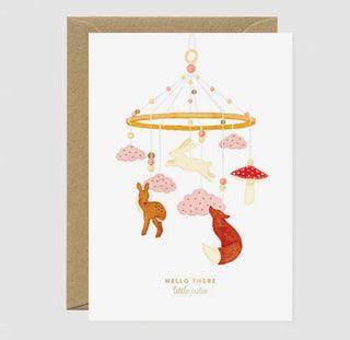 Hello There Cutie Greeting Card