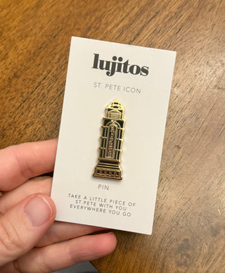 St. Pete Icon Pin