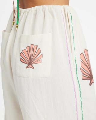 Wave Haze Elastic Pant (Stencil Wash)