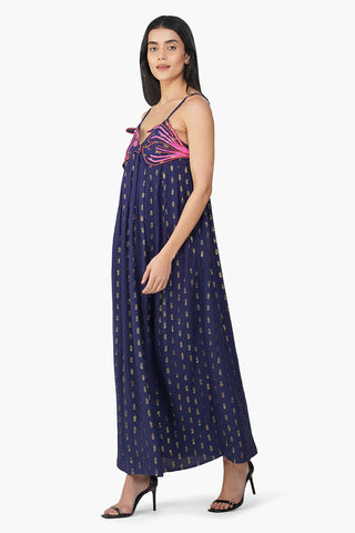 Bowfin Fish Embellished Lurex Dress