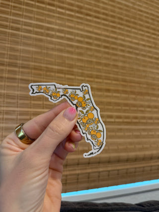 Florida State Orange Sticker
