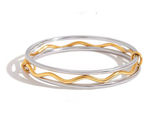 Saidra Bracelet (Silver & Gold)